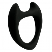 Черное эрекционное кольцо с рожками Wooomy Toro M - Adrien Lastic - в Электростали купить с доставкой