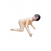 Телесная надувная секс-кукла в позиции догги-стайл - NMC - в Электростали купить с доставкой