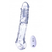 Прозрачная насадка-удлинитель Length Enhancer With Bullet с подхватом - 22,3 см. - NMC - в Электростали купить с доставкой