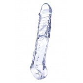 Прозрачная насадка-удлинитель Length Enhancer с подхватом - 22,3 см. - NMC - в Электростали купить с доставкой