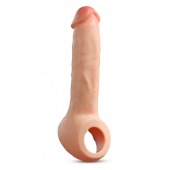Телесная насадка-удлинитель Thrive 8.75 Inch Realistic Penis Extender Sleeve - 22,2 см. - Blush Novelties - в Электростали купить с доставкой