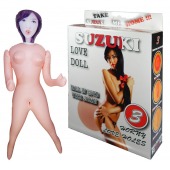 Надувная секс-кукла Suzuki - Boys of Toys - в Электростали купить с доставкой