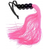 Розовая силиконовая плеть - 35,5 см. - Boys of Toys - купить с доставкой в Электростали