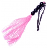 Розовая силиконовая плеть - 35,5 см. - Boys of Toys - купить с доставкой в Электростали