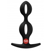 Черный анальный стимулятор B Balls Duo - 13 см. - Fun Factory