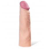 Реалистичная насадка с ярко выраженной головкой - 16,5 см. - A-toys - в Электростали купить с доставкой