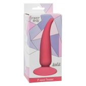 Розовая анальная пробка P-spot Teazer Pink - 12,2 см. - Lola Games - в Электростали купить с доставкой