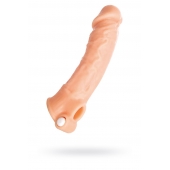 Удлиняющая насадка на пенис с вибрацией - 18,5 см. - ToyFa - в Электростали купить с доставкой