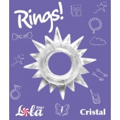 Прозрачное эрекционное кольцо Rings Cristal - Lola Games - в Электростали купить с доставкой