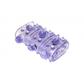 Фиолетовая насадка на пенис Rings Armour - Lola Games - в Электростали купить с доставкой