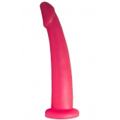 Розовый стимулятор простаты из геля - 18 см. - LOVETOY (А-Полимер) - в Электростали купить с доставкой