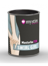 Компактный мастурбатор MasturbaTIN Swirl Girl - MyStim - в Электростали купить с доставкой