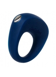 Синее эрекционное кольцо на пенис Satisfyer Ring 2 - Satisfyer - в Электростали купить с доставкой