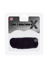 Черная веревка для связывания BONDX LOVE ROPE - 10 м. - Dream Toys - купить с доставкой в Электростали