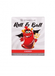 Стимулирующий презерватив-насадка Roll   Ball Cherry - Sitabella - купить с доставкой в Электростали