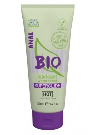 Интимный увлажняющий анальный гель BIO SuperGlide - 100 мл. - HOT - купить с доставкой в Электростали