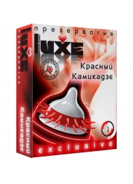 Презерватив LUXE  Exclusive   Красный Камикадзе  - 1 шт. - Luxe - купить с доставкой в Электростали