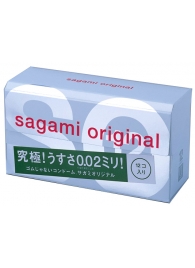 Ультратонкие презервативы Sagami Original - 12 шт. - Sagami - купить с доставкой в Электростали