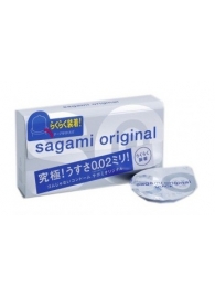 Ультратонкие презервативы Sagami Original QUICK - 6 шт. - Sagami - купить с доставкой в Электростали