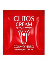 Пробник возбуждающего крема для женщин Clitos Cream - 1,5 гр. - Биоритм - купить с доставкой в Электростали