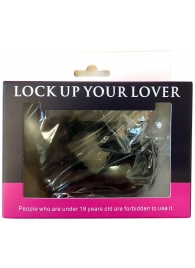 Черные меховые наручники Love с ключиками - Baile - купить с доставкой в Электростали