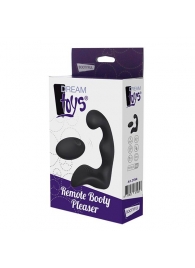 Черный вибромассажер простаты REMOTE BOOTY PLEASER - Dream Toys - в Электростали купить с доставкой