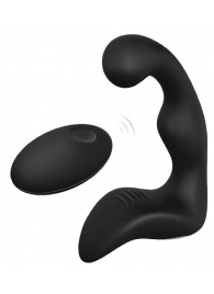 Черный вибромассажер простаты REMOTE BOOTY PLEASER - Dream Toys - в Электростали купить с доставкой