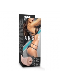 Телесный мастурбатор-ротик Angie - Blush Novelties - в Электростали купить с доставкой