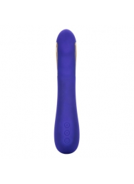 Фиолетовый вибратор с электростимуляцией Intimate E-Stimulator Petite Wand - 18,5 см. - California Exotic Novelties - купить с доставкой в Электростали