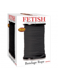 Черная веревка для связывания Bondage Rope - 60,9 м. - Pipedream - купить с доставкой в Электростали