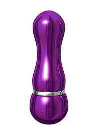 Фиолетовый алюминиевый вибратор PURPLE SMALL - 7,5 см. - Pipedream