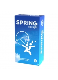 Ультратонкие презервативы SPRING SKY LIGHT - 12 шт. - SPRING - купить с доставкой в Электростали