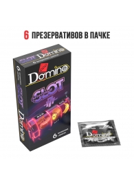 Ароматизированные презервативы DOMINO  Фруктовый слот  - 6 шт. - Domino - купить с доставкой в Электростали