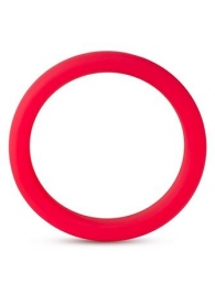 Красное эрекционное кольцо Silicone Go Pro Cock Ring - Blush Novelties - в Электростали купить с доставкой