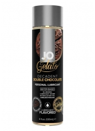 Лубрикант с ароматом шоколада JO GELATO DECADENT DOUBLE CHOCOLATE - 120 мл. - System JO - купить с доставкой в Электростали