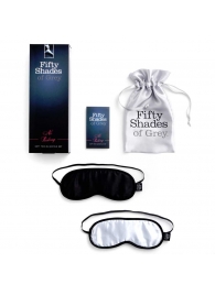 Набор из двух масок на глаза Soft Blindfold Twin Pack - Fifty Shades of Grey - купить с доставкой в Электростали