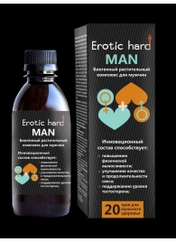 Мужской биогенный концентрат для усиления эрекции Erotic hard Man - 250 мл. - Erotic Hard - купить с доставкой в Электростали