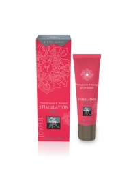 Возбуждающий интимный гель для двоих STIMULATION GEL Pomegranate   Nutmeg - 30 мл. - Shiatsu - купить с доставкой в Электростали