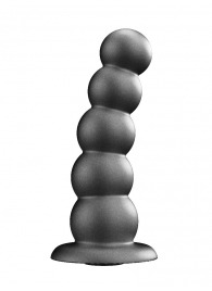 Черная насадка-плаг на харнесс PLATINUM 9 - 24 см. - LOVETOY (А-Полимер) - купить с доставкой в Электростали