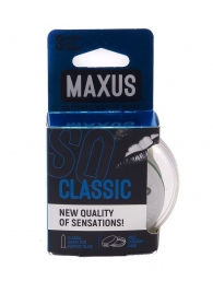 Классические презервативы в пластиковом кейсе MAXUS Classic - 3 шт. - Maxus - купить с доставкой в Электростали