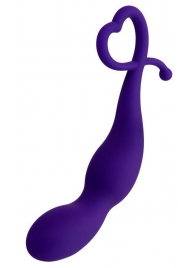 Фиолетовый анальный стимулятор Wlap - 16 см. - ToyFa в Электростали Фиолетовый анальный стимулятор Wlap - 16 см. - ToyFa