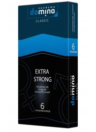 Суперпрочные презервативы DOMINO Extra Strong - 6 шт. - Domino - купить с доставкой в Электростали