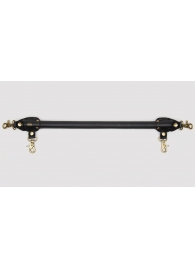 Черная распорка для ног Bound to You Faux Leather Spreader Bar - 50,8 см. - Fifty Shades of Grey - купить с доставкой в Электростали