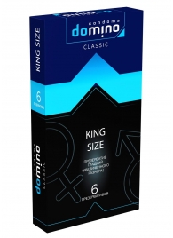 Презервативы увеличенного размера DOMINO Classic King size - 6 шт. - Domino - купить с доставкой в Электростали