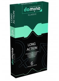 Презервативы с пролонгирующим эффектом DOMINO Classic Long action - 6 шт. - Domino - купить с доставкой в Электростали