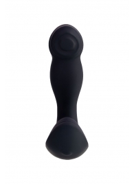 Черный вибростимулятор простаты Mounto с пультом ДУ - 12,5 см. - Erotist Adult Toys - в Электростали купить с доставкой