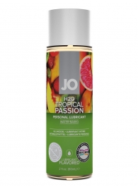 Лубрикант на водной основе с ароматом тропических фруктов JO Flavored Tropical Passion - 60 мл. - System JO - купить с доставкой в Электростали