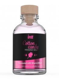 Массажный гель с согревающим эффектом Cotton Candy - 30 мл. - INTT - купить с доставкой в Электростали