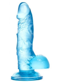 Голубой реалистичный фаллоимитатор Indy - 15,8 см. - A-toys купить с доставкой в интернет-магазине Orgasmix в Электростали Голубой реалистичный фаллоимитатор Indy - 15,8 см. - A-toys