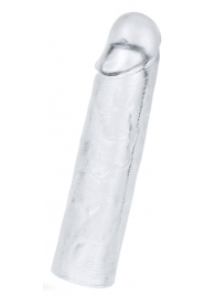 Прозрачная насадка-удлинитель Flawless Clear Penis Sleeve Add 1 - 15,5 см. - Lovetoy - в Электростали купить с доставкой